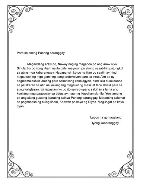 Customizable Design Templates for ng liham .